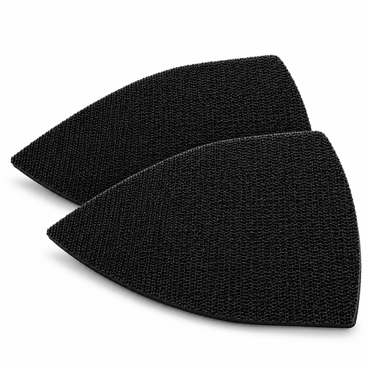 Semelles auto-agrippantes Hook Pad pour ponceuse, 150 x 100 mm, paquet de 2