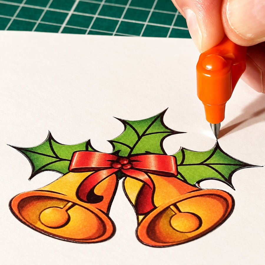 Decoupage print cut out with a Gyro-Cut PRO