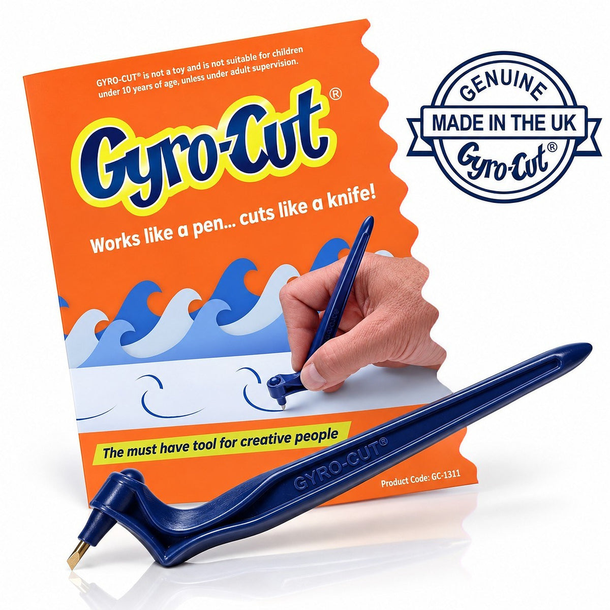 Gyro-Cut JNR authentique, fabriqué au Royaume-Uni