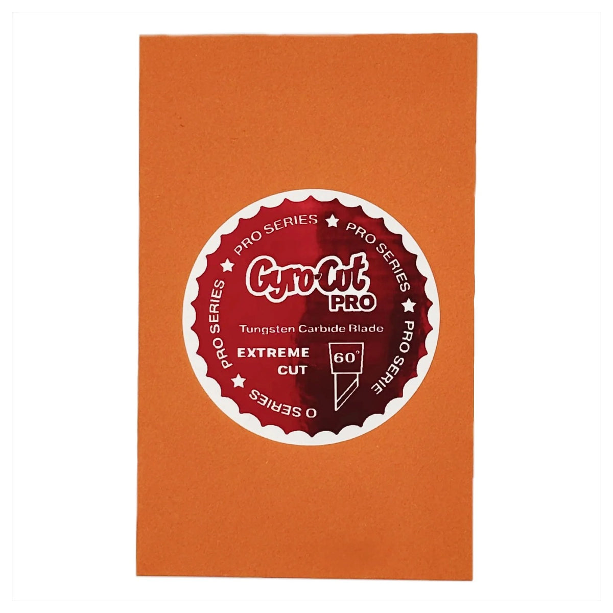 Lame de rechange Extreme-Cut 60° en carbure de tungstène pour Gyro-Cut PRO, dans son emballage
