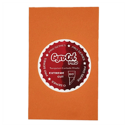 Lame de rechange Extreme-Cut 60° en carbure de tungstène pour Gyro-Cut PRO, dans son emballage