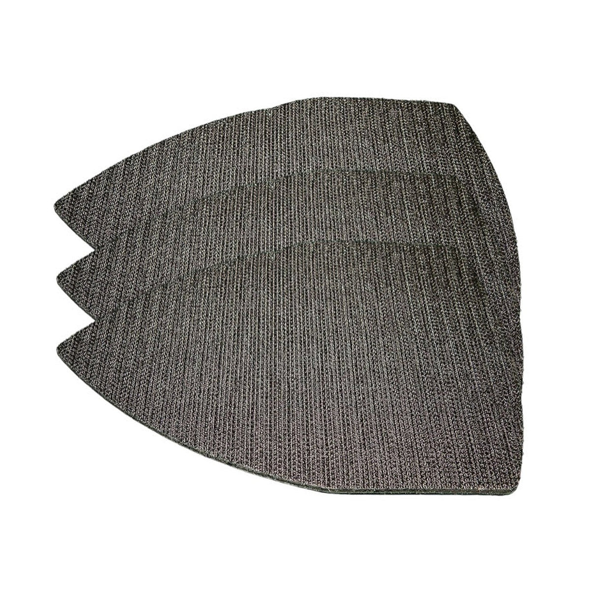 Semelles Hook Pad pour ponceuse avec endos de mousse de 3 mm, 150 x 100 mm, paquet de 3