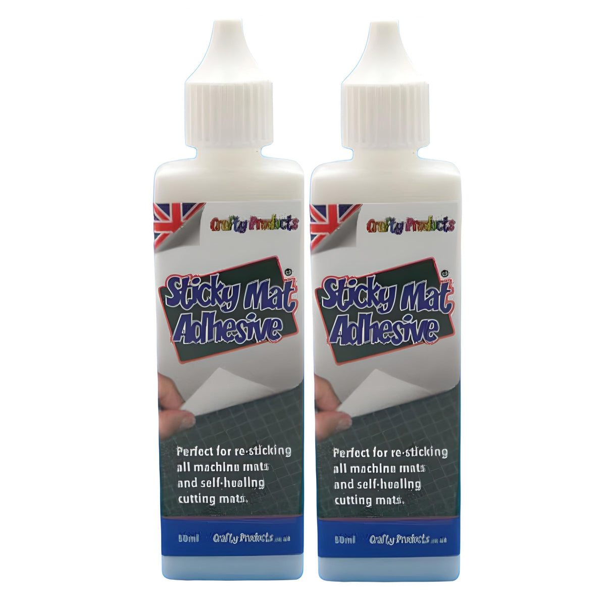 Sticky Ma Sticky Mat® Adhesive 2 Pack Tacky Glue Compatible with Cricut & Crafts ...