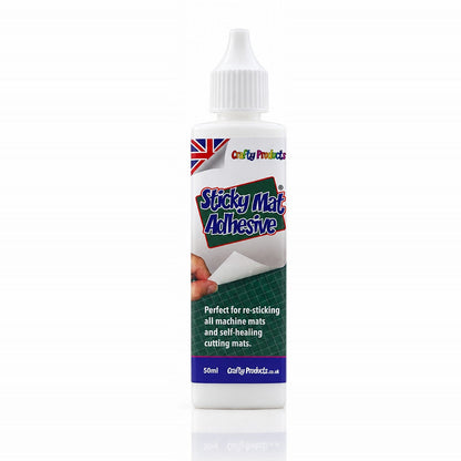 Sticky Mat Adhesive, un flacon de 50 ml : redonne du collant aux tapis de coupe et aux tapis de machine de découpe