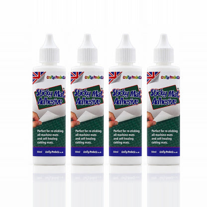Sticky Mat Adhesive, 4 flacons de 50 ml